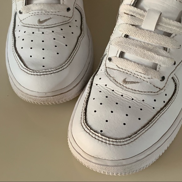 🚫SOLD•Ⓜ️🚫 Kids Nike Air Force 1 Low Size Y1 - Picture 5 of 7